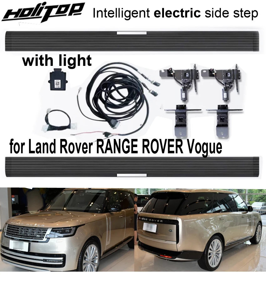 

HOT electric side step running board for Land Rover RANGE ROVER Vogue/Sport 2023 2024 2025.Intelligent scalable,free drill hole