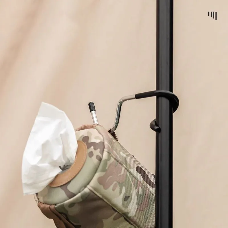 Stainless Steel Light Stand Holder Hooks Portable Tent Pole Lamp Hanger Hunting Fishing Lantern Hanger Outdoor Camping Tools - view 3