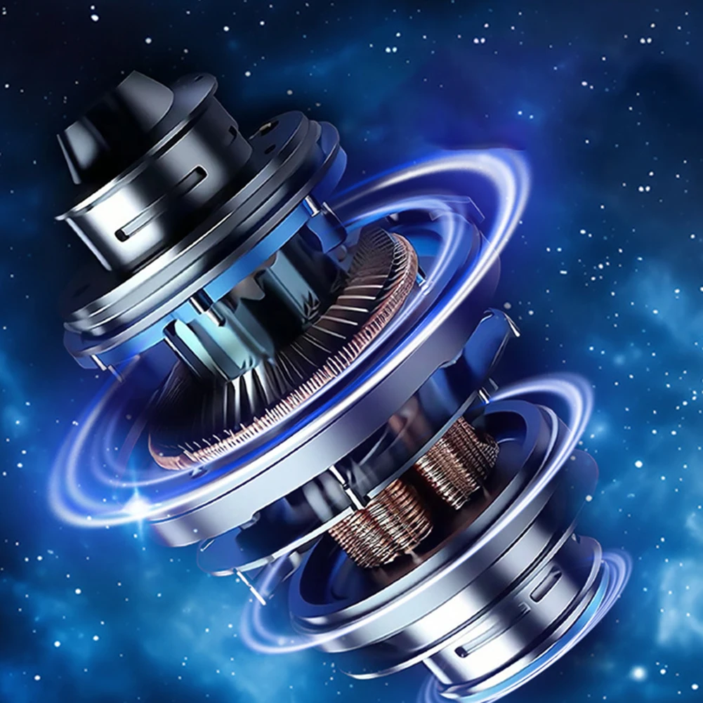 Multifunctionele luchtblazer 130000 RPM stofblazer Luchtstofdoek op batterijen Compact en lichtgewicht ontwerp voor het reinigen van dierenharen