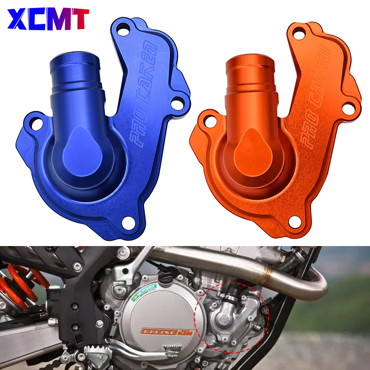 

Motorcycle CNC Water Pump Guard Cover Protector For KTM GASGAS EC-F MC-F EXC-F SX-F XC-F XCF-W 250 350 FC FE FX 2016-2021 2022