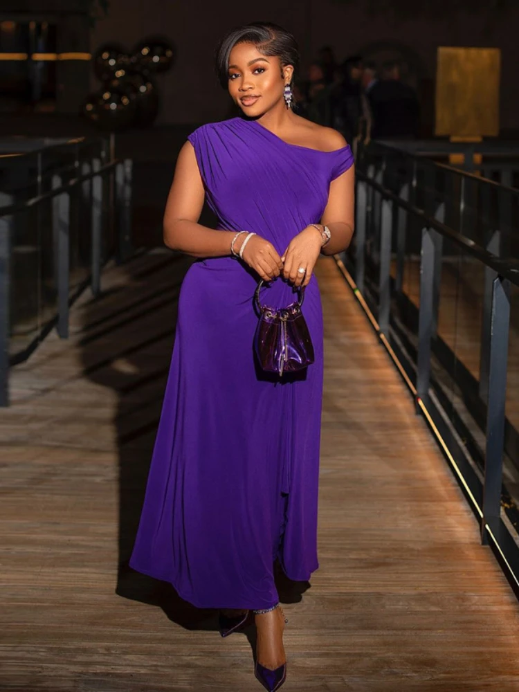 womens purple spring dress Guzom Easter Dress for Women- Spring Maxi Dresses Floral V-Neck Sleeveless  2023 New Casual Womens Tops Purple