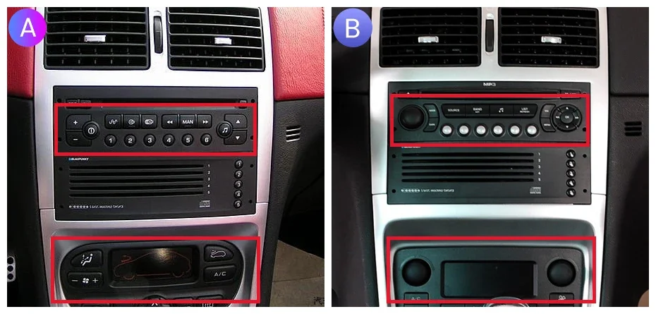 Junsun AI 4G LTE Wireless CarPlay Android Auto Autoradio für Peugeot 307 307CC 307SW 2002 2003 2004-2013 GPS Navi BT DSP RDS FM – Detail 1