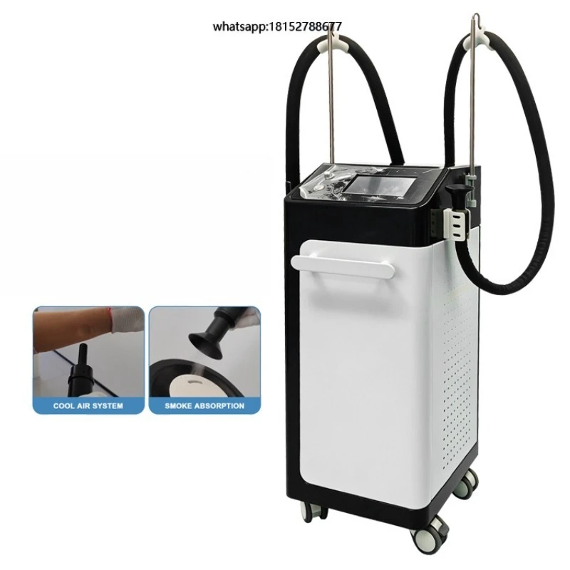 Activated Carbon Smoke Filtration Machine Cold Air Cooling System Dual Handle Fume Extractor