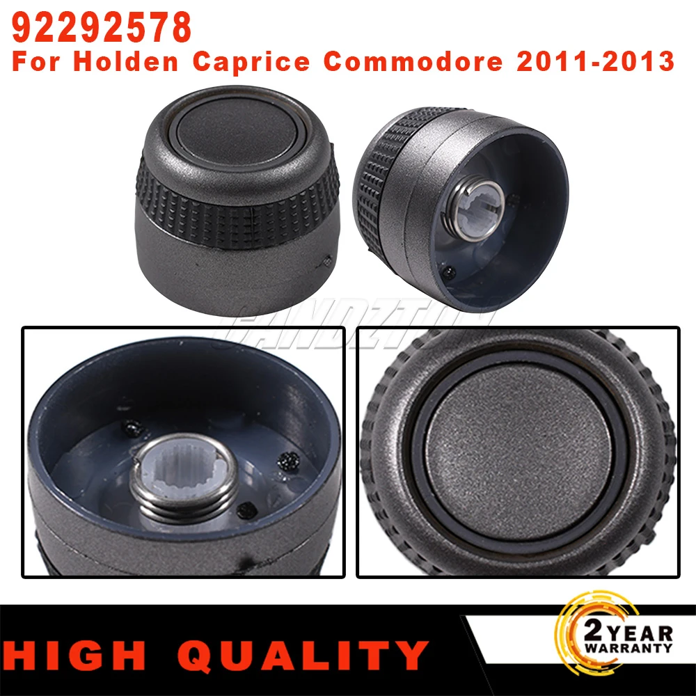 Para Holden Caprice Commodore 2011-2013 nuevo perilla de volumen de Radio ABS 92292578 agarre texturizado negro fácil instalación accesorios de coche