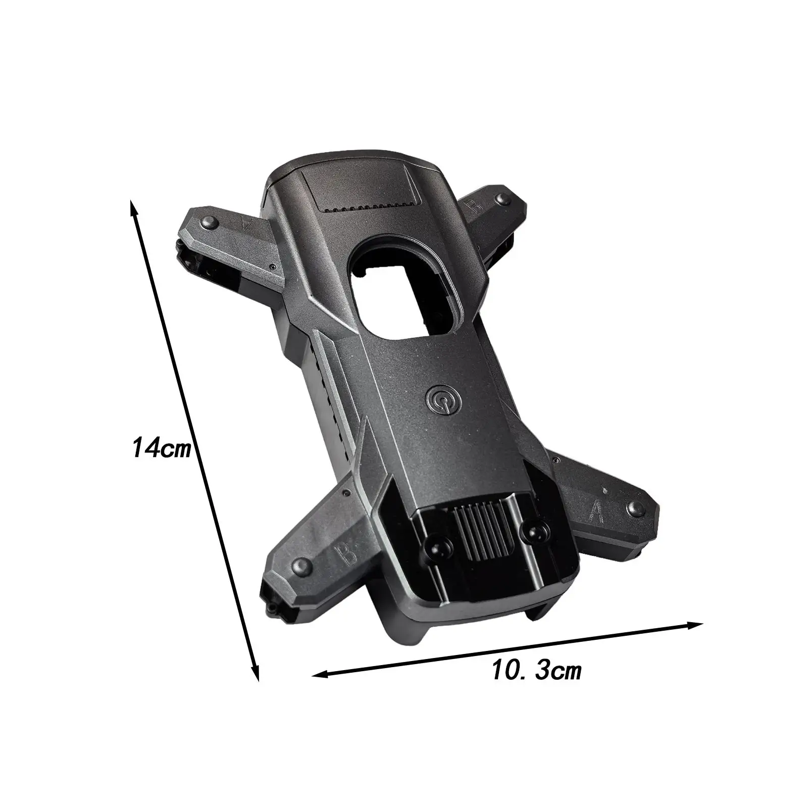 Carcasa de carrocería de Dron teledirigido, piezas de repuesto de cubierta inferior superior, fácil instalación, S99, accesorios de bricolaje, 2 unidades