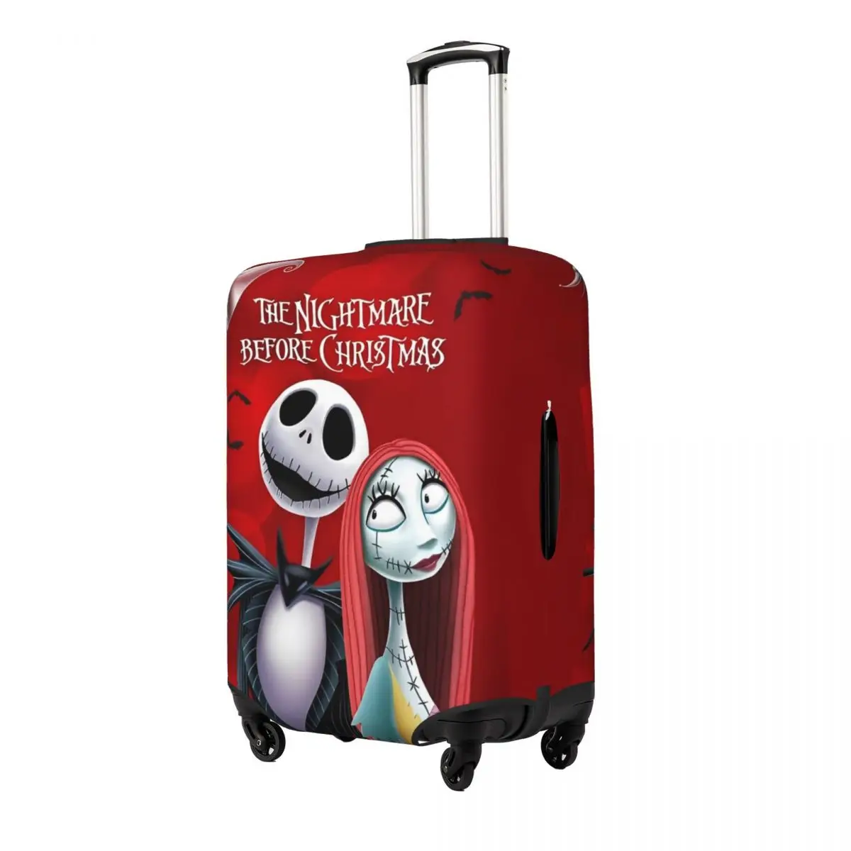 The Nightmare Before Christmas Suitcase Cover Jack Cartoon Business Holiday Strectch Luggage Case Protector