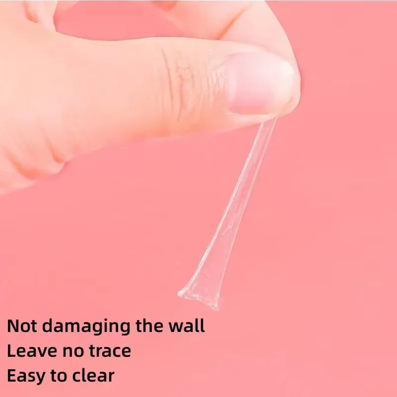 100pcs/Roll Transparent Dots Glue Removable Double Sided Tape Adhesive for Paste Scrapbook Journal Photo Memo Pad Household