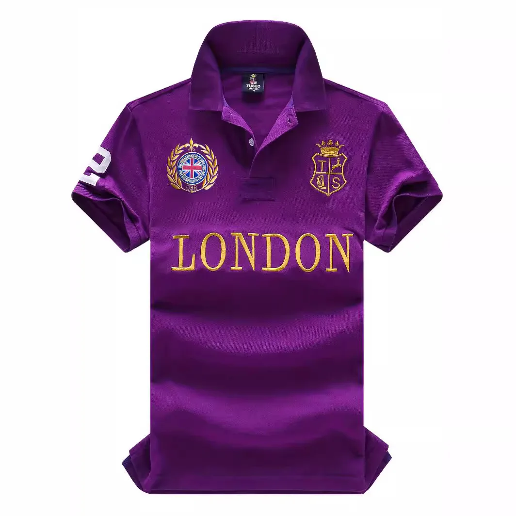 

TS London Men's Polo Shirt New in Tops & Tees Short Sleeve Fashion Collar T Shirts for Men Plus US Size 7XL Summer Clothing