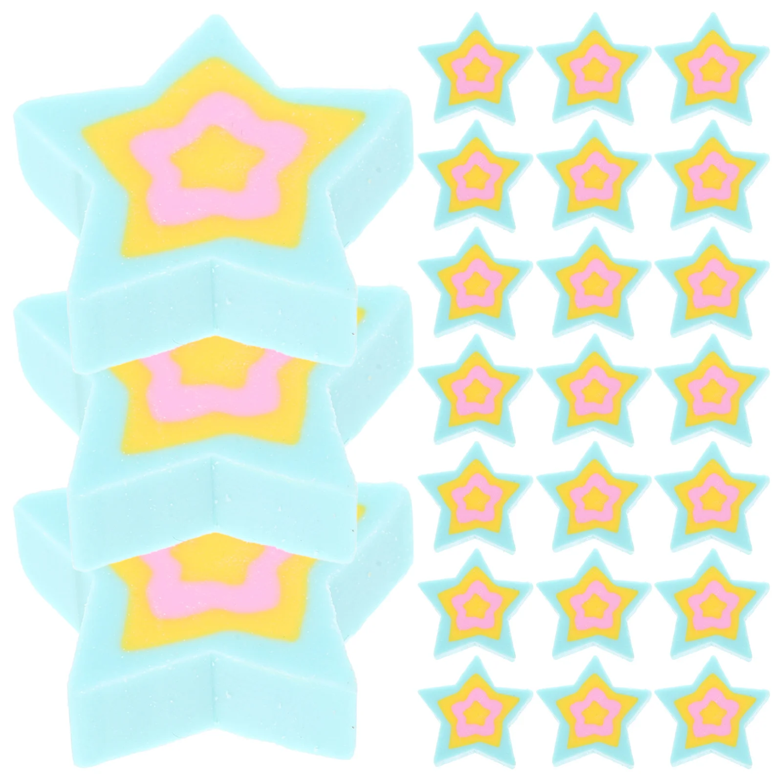 

50 Pcs Cute Erasers Kawaii Desk Pets for Classroom Rewards School Supplies Aesthetic