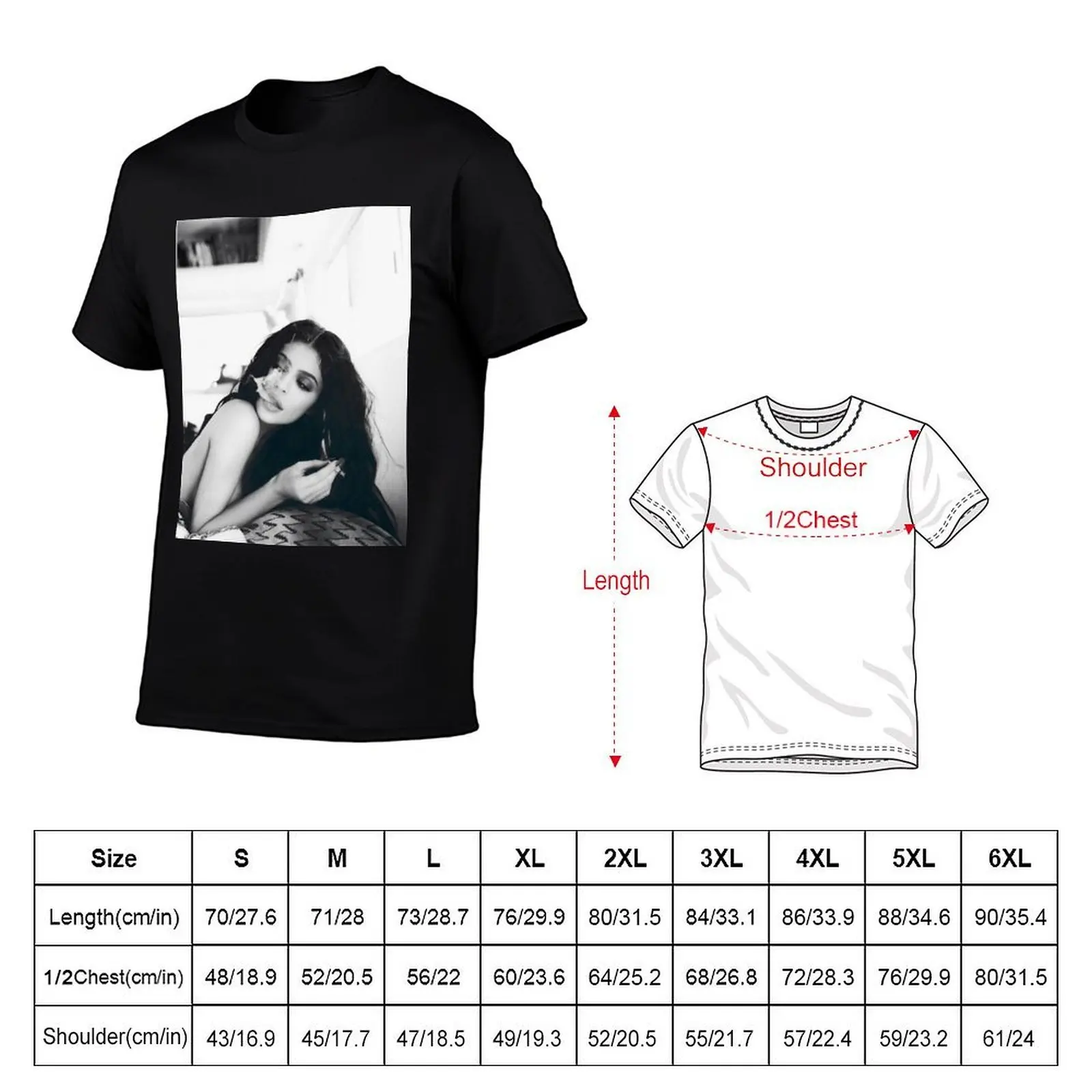 kylie jenner T-Shirt man tshirt man t shirt luxury T-Shirt