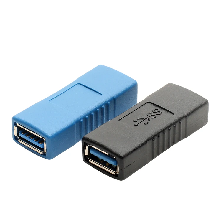 노트북용 USB 3.0 A 타입 암-암 어댑터 커플러, 젠더 체인저 커넥터 케이블 어댑터