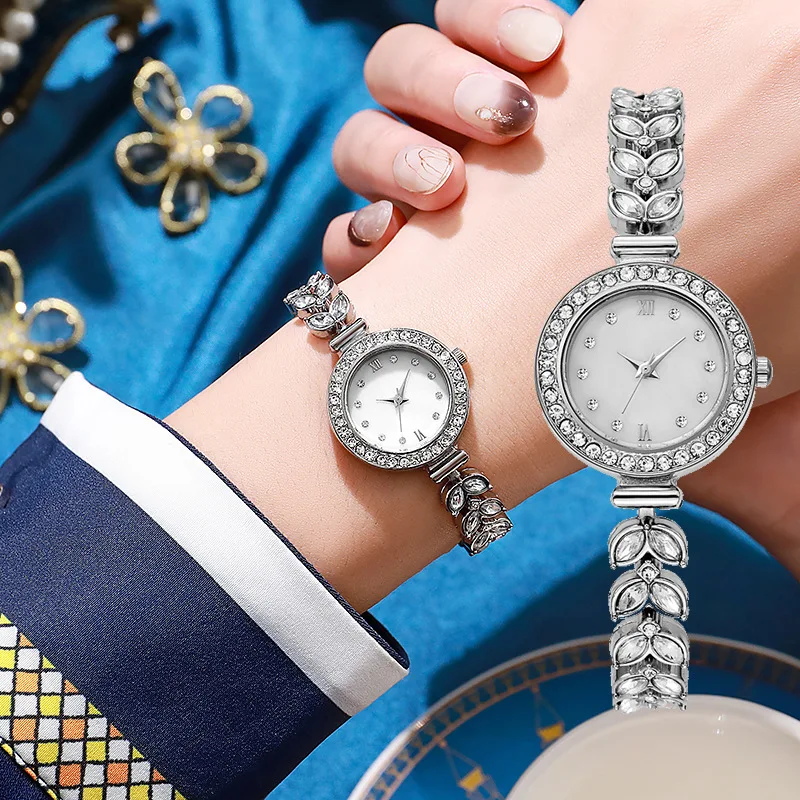 

Женские часы с цепочкой-русалкой, роскошный браслет без бриллиантов, золотой Beimu, женские модные кварцевые часы