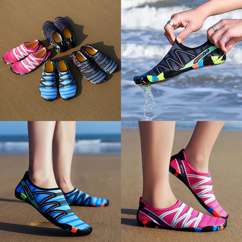 Sporty wodne męskie boso buty do wody unisex pływanie damskie buty na plażę na świeżym powietrzu buty do biegania na siłownię dziecięce trampki