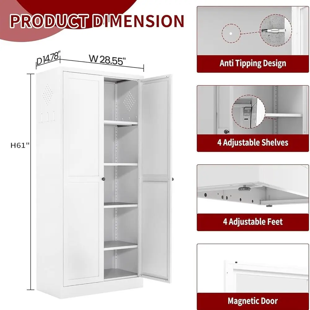 Kitchen Pantry Cabinet,61
