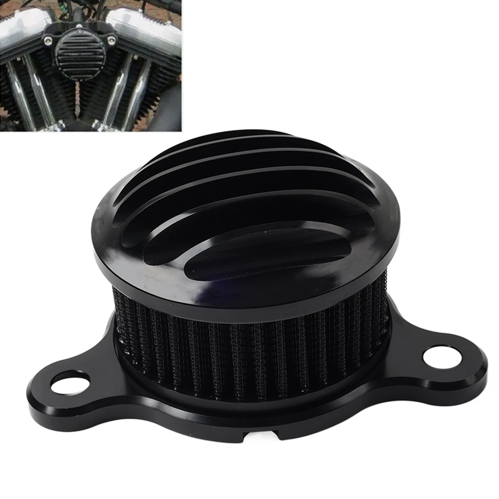 Motorcycle Air Cleaner Intake Filter System Kit For Harley Davidson Sportster XL883 XL1200C 48 1991-2022