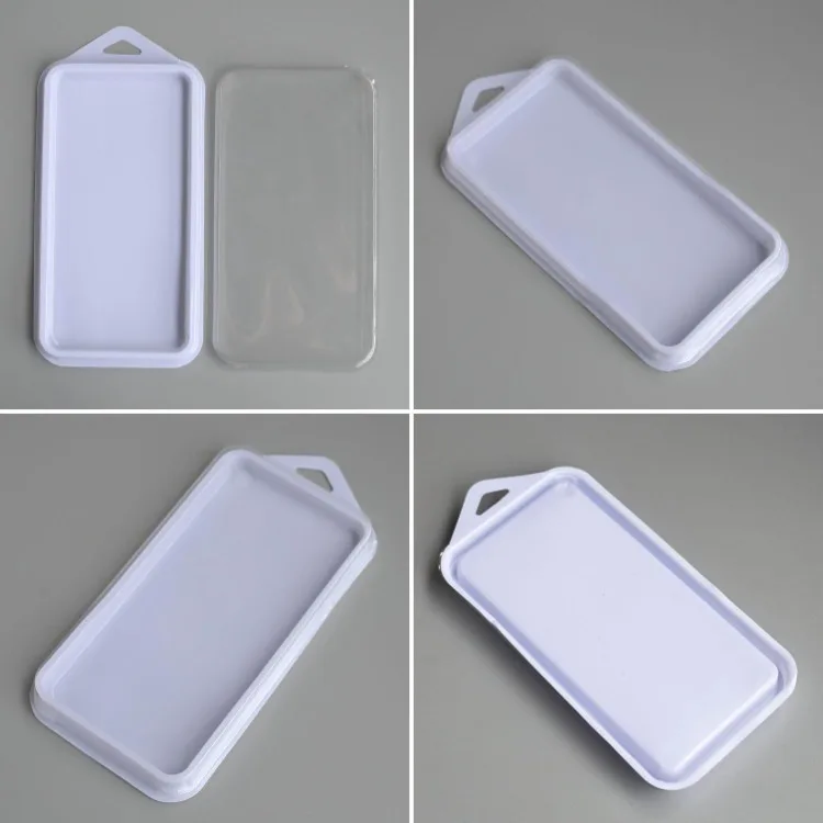 100pcs Custom Design Plastic Phone Case Box Packaging for iPhone 16 17 Air Pro Max Cases Cover Packing with Hanger w43
