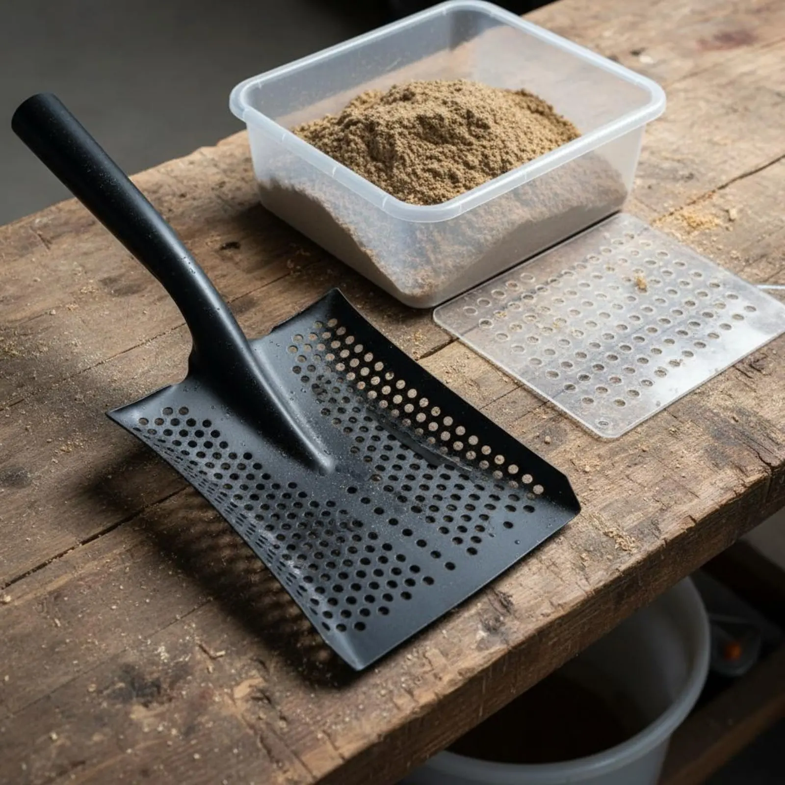 2-pieces-hole-drain-shovel-manganese-steel-perforated-shovel-garden-tool-rust-resistant-easy-to-penetrate-ground-for-farm-use