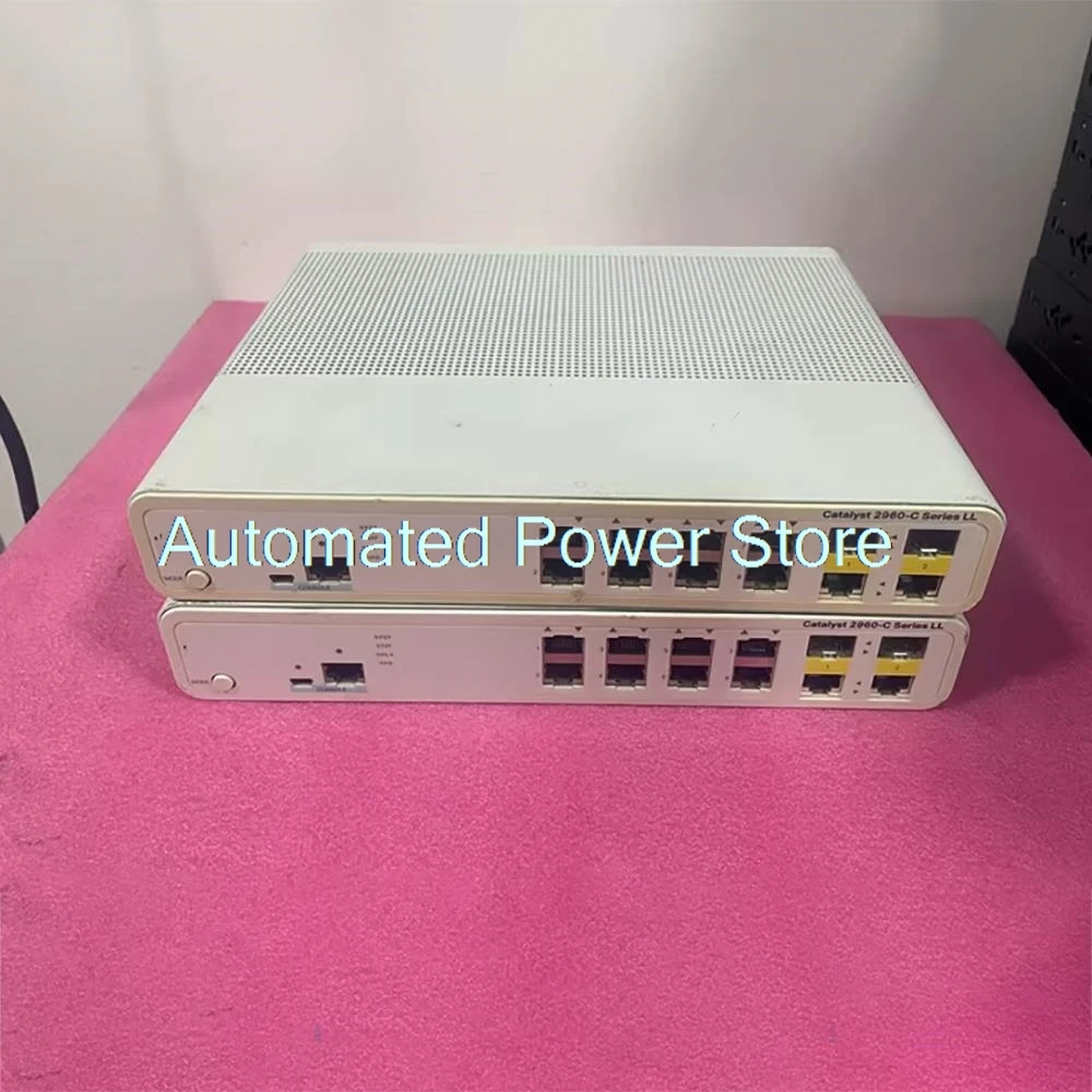 1 Pcs WS-C2960C-8TC-S 8-Port 100 Mbps Switch