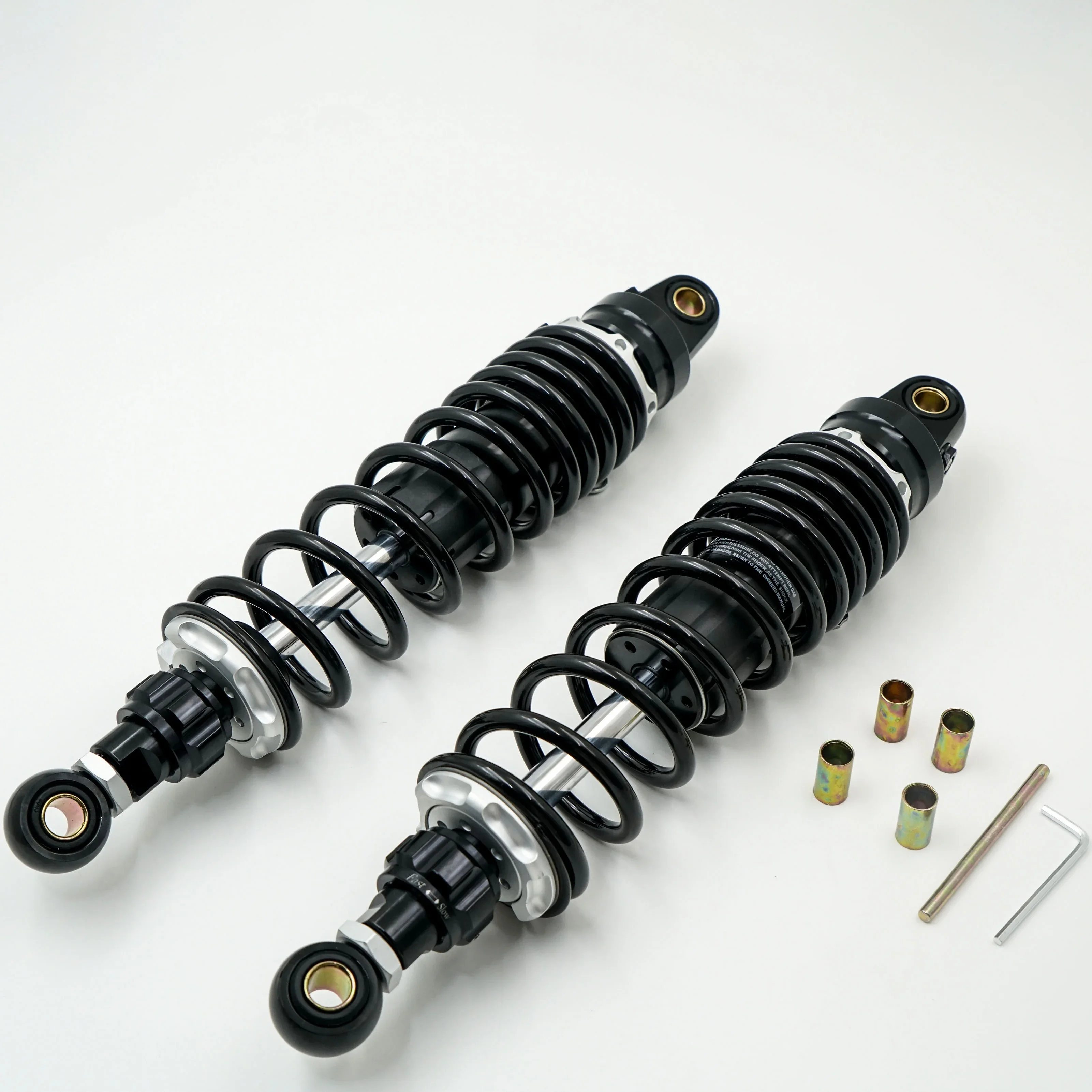 

Universal 325 Black rear shocks for Yamaha GT150 / Longjia XDV 250/300/Honda NS150LA / CGX150 / CG125 /CM125/GN125/ AE4/AE5i/AE8
