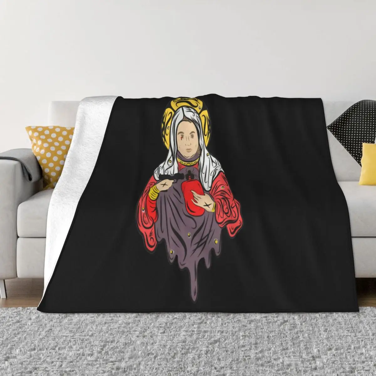 Westside Gunn Youth Street Style Logo Pure New Print Top Quality Solid Color High Quality Fitness Humour Throw Blanket