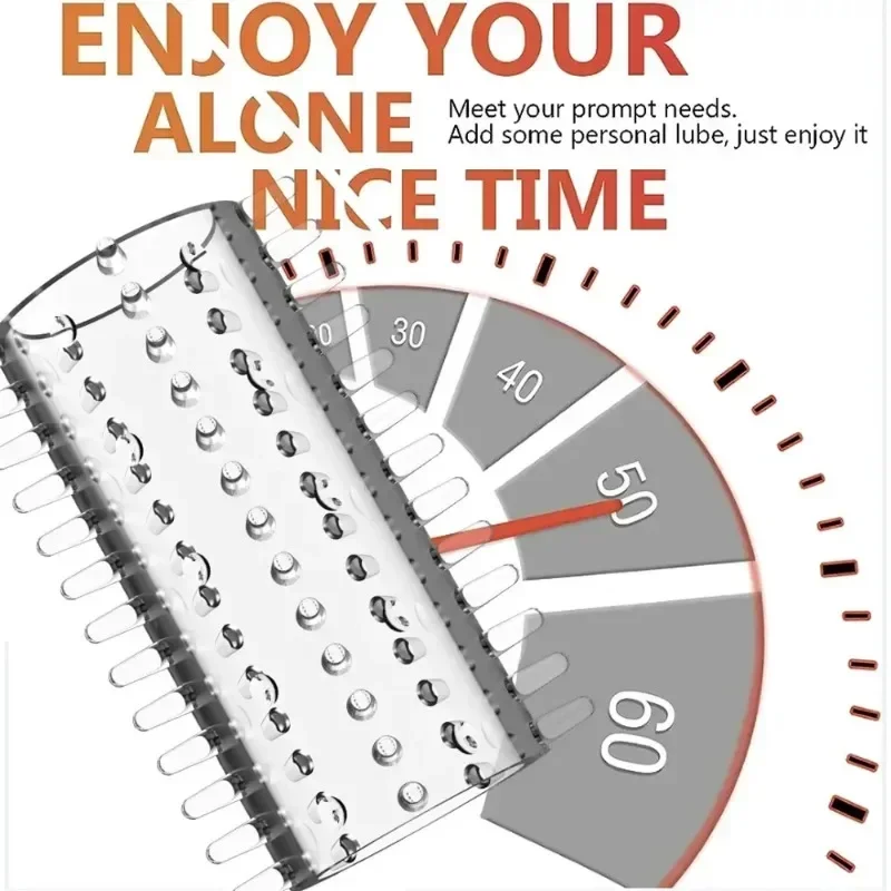 6 قطعة كم القضيب الشفاف الواقي الذكري لعبة الجنس للرجال الانتصاب توسيع قابلة لإعادة الاستخدام تأخير خاتم الديك تحفيز الأزواج ألعاب جنسية 18 #6