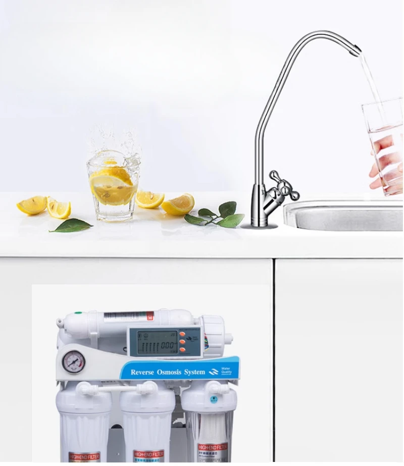 600G/800G Bucket Free Filtering Ro Reverse Osmosis System Filter System Aquarium Filter System Smart Auto Water Filter Level 5