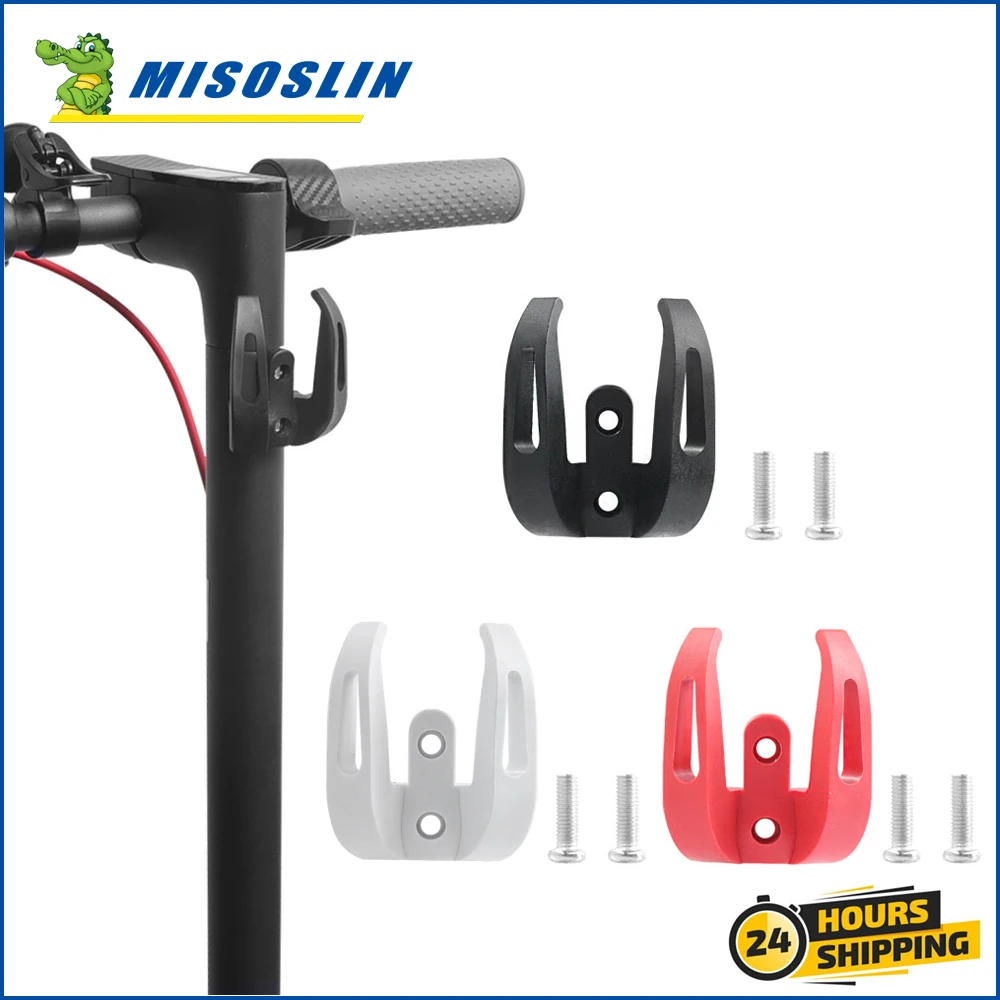 Electric Scooter Front Hook Hanger For Xiaomi M365 Pro 1S Scooter Accessories Bag Helmet Dual Claw Grips Storage Holder Hooks