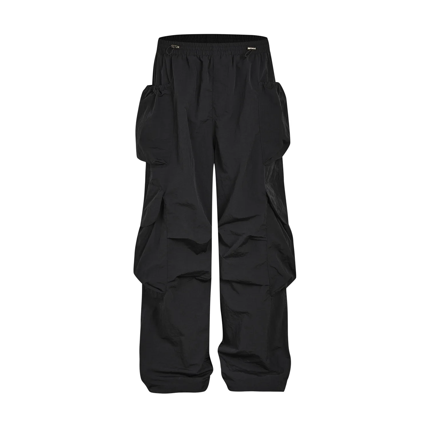 MADE EXTREME Loose Waterproof Multi Pocket Wide Leg Pants for Men Harajuku Hip Hop Baggy Pants