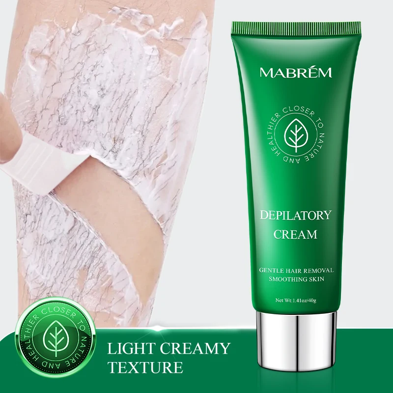 MABREM New Effect Removal Hair Cream Body Painless Effective Hair Removal Cream for Men and Women Whitening Hand Leg Armpit Hair