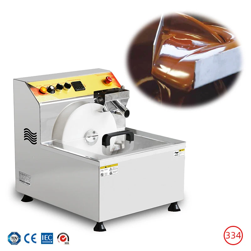 Commercial chocolate melting machine, dark chocolate melting equipment, chocolate continuous tempering machine