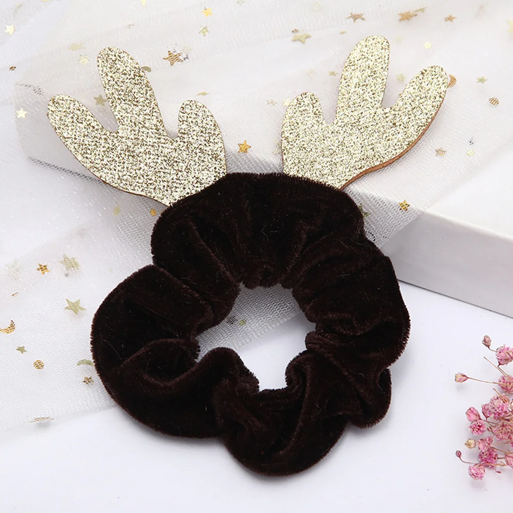 

2Pcs Christmas Scrunchies for Women and Bright Color Unfading Tear Resistant Perfect Match Outfits Sweat Coat