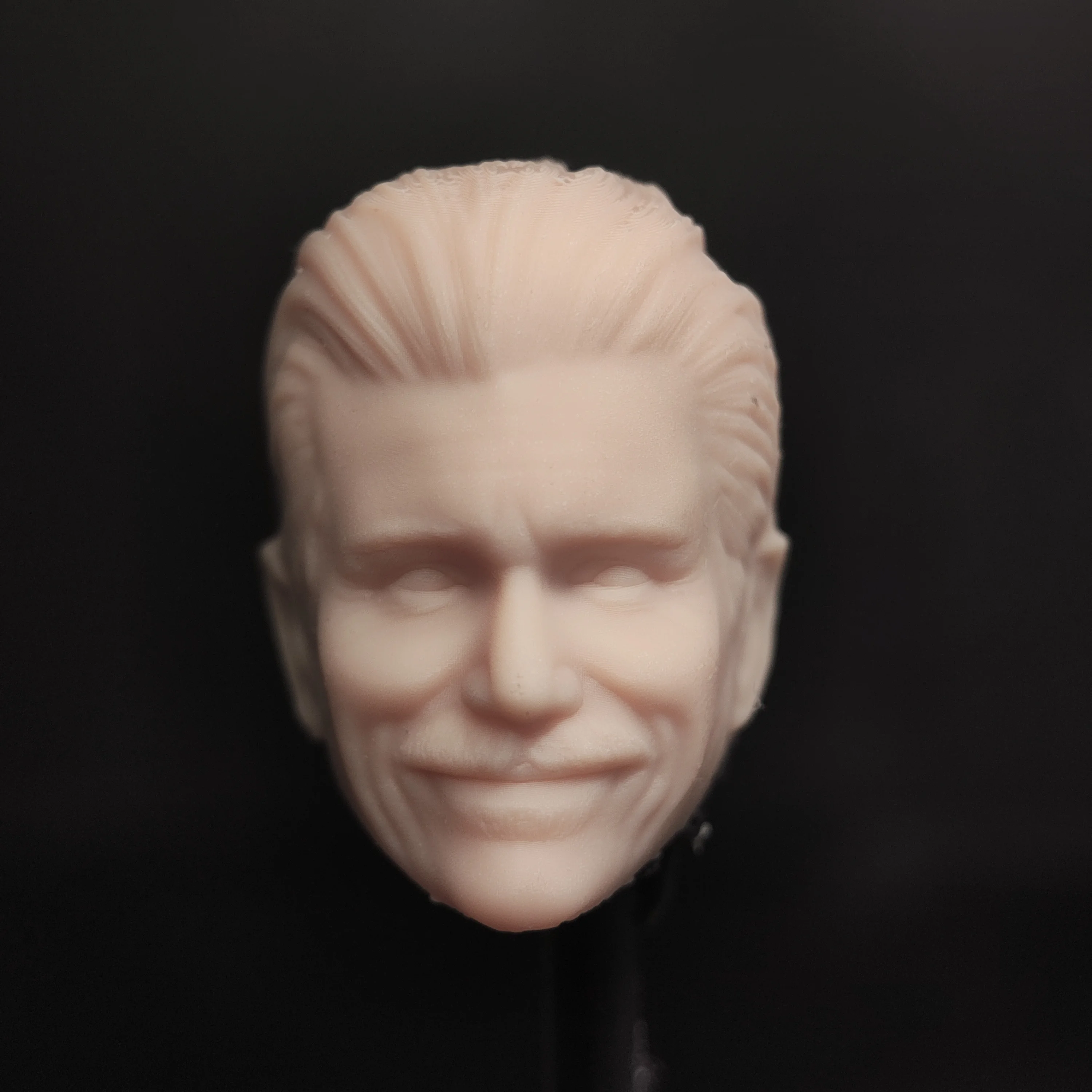 HL1970 DIY Customized 1/18 1/12 1/10 Scale Unpainted Head Sculpt for 3.75