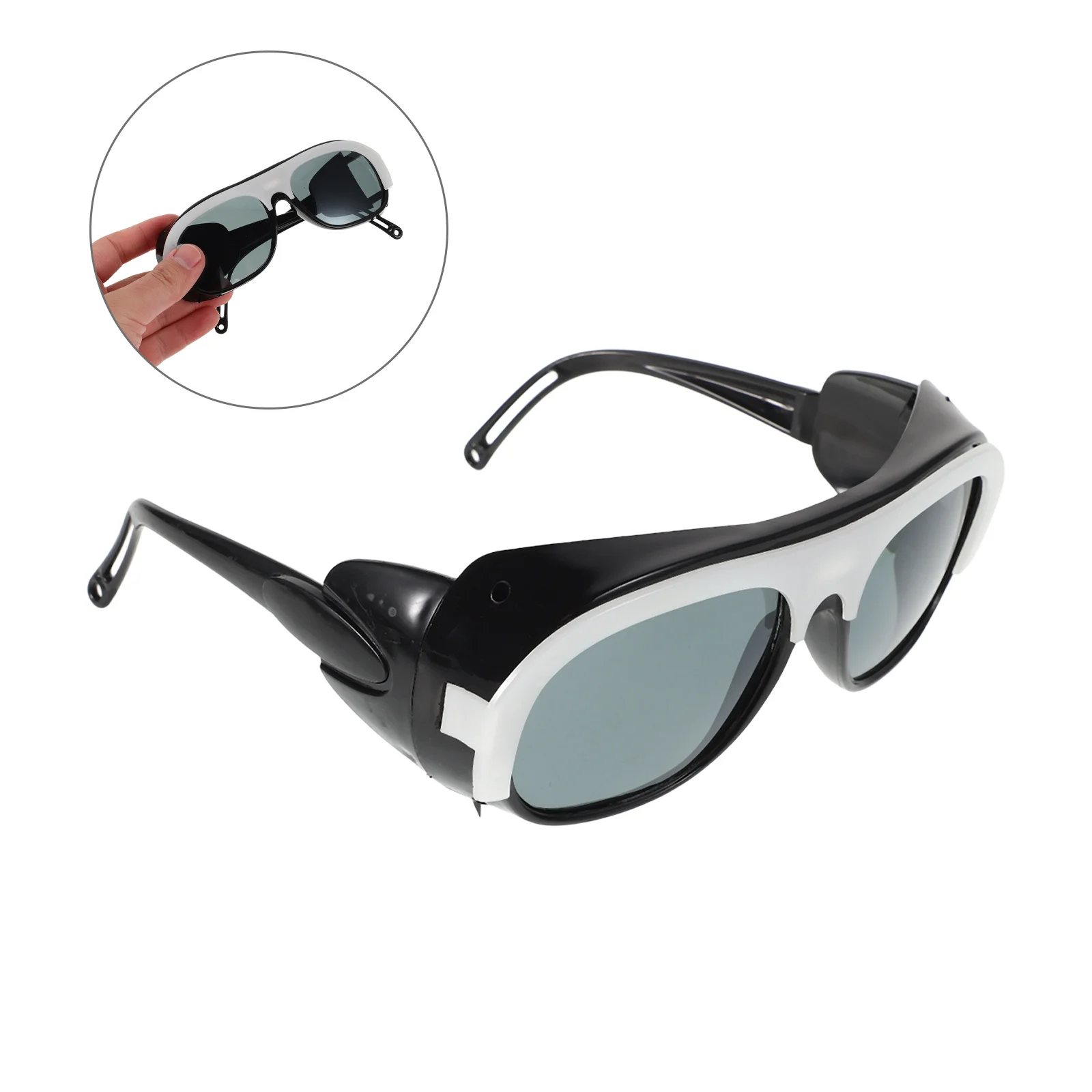 

10Pcs Welding Safety Glasses Protective Eyewear Anti-Scratch Clear Lens Welding Protective Mask for Men Women Work Safety