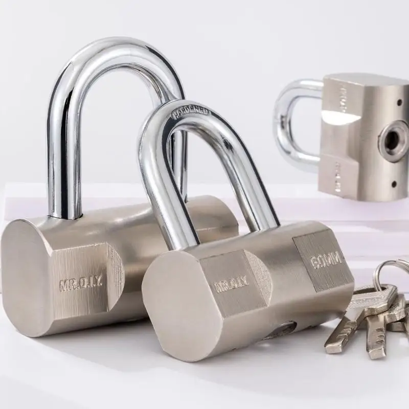 Heavy Duty Waterproof Anti theft Padlock Durable Key Lock Household Outdoor Gym Door Security Lock Home Storage Safety Hardware