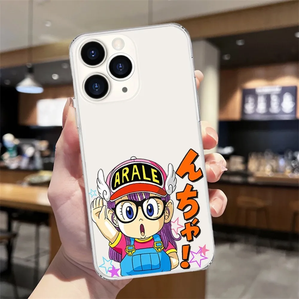 D-Dr S-Slump A-Arale Phone Case Transparent For Samsung Galaxy S23 S22 S21 S20 S30 FE Note20 Ultra A73 72 71 70 52 53Phone Case