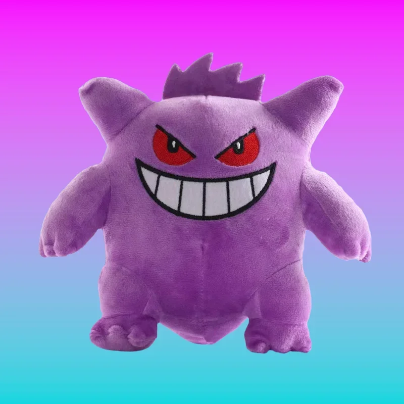 27CM-35CM Pokemon Gengar juguete de peluche dibujos animados Haunter muñeco de peluche colección de Anime Plushie recuerdo Pokémon juguetes regalo de cumpleaños