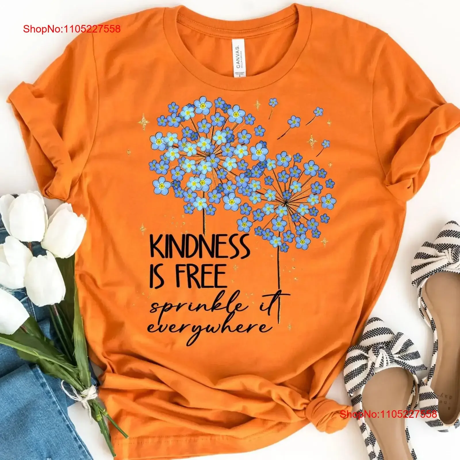 Kindness is Free Sprinkle it Everywhere T Shirt Kindergarten Teacher for Teachers vintage Washed homme fashion streetwear