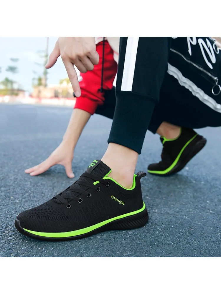Männer Laufen Gehen Stricken Schuh Casual Turnschuhe Atmungsaktive Sport Laufen Athletisch Gym Leichte Outdoor Frauen Schuhe Größe 38-47
