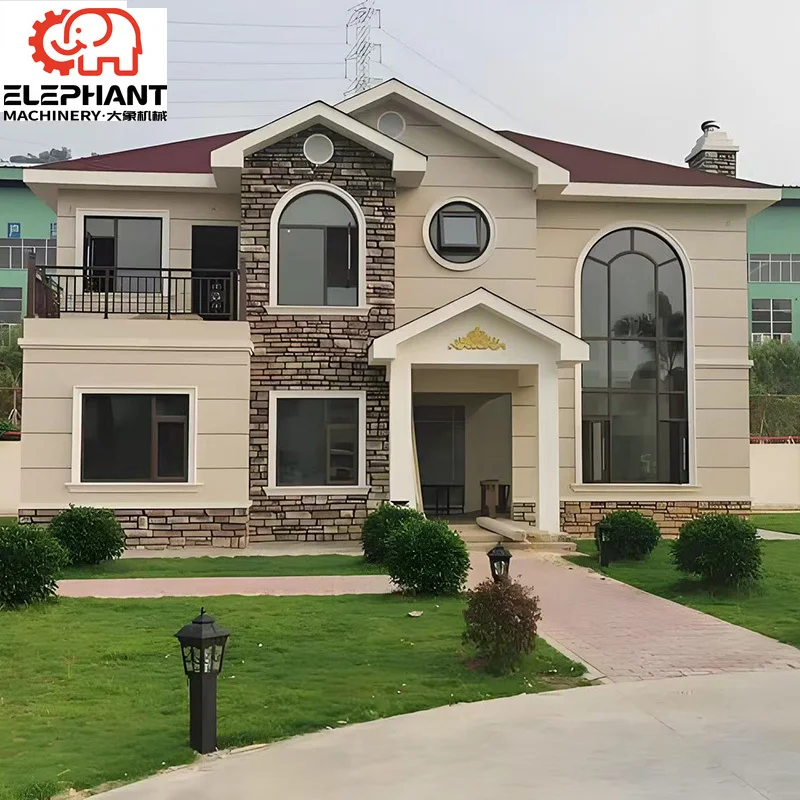 Real estate steel structure prefabricated modular building modern villa luxury cheap micro prefabricated living container house
