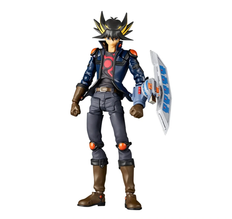 

100% Original KAIYODO Revoltech Yu Gi Oh 5D's Yusei Fudo Anime Action Collection Figures Model Toys In Stock DX