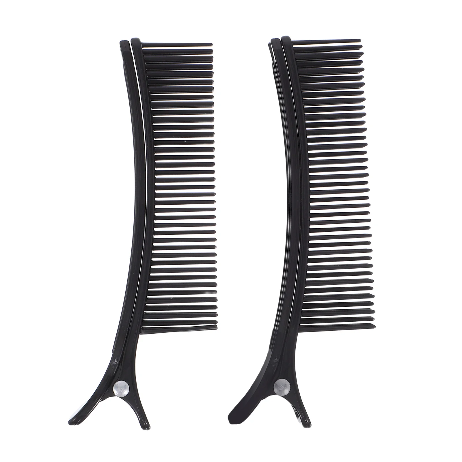 

2Pcs Durable Hairdressing Clips Portable Salon Sectioning Styling Combs for Home and Professional Use Salon Clips