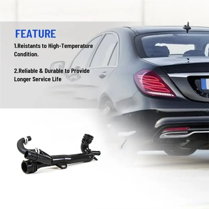 Thermostat Coolant Pipe With Connector A2642008600 A2642004201 For M264 Engine CLS C257