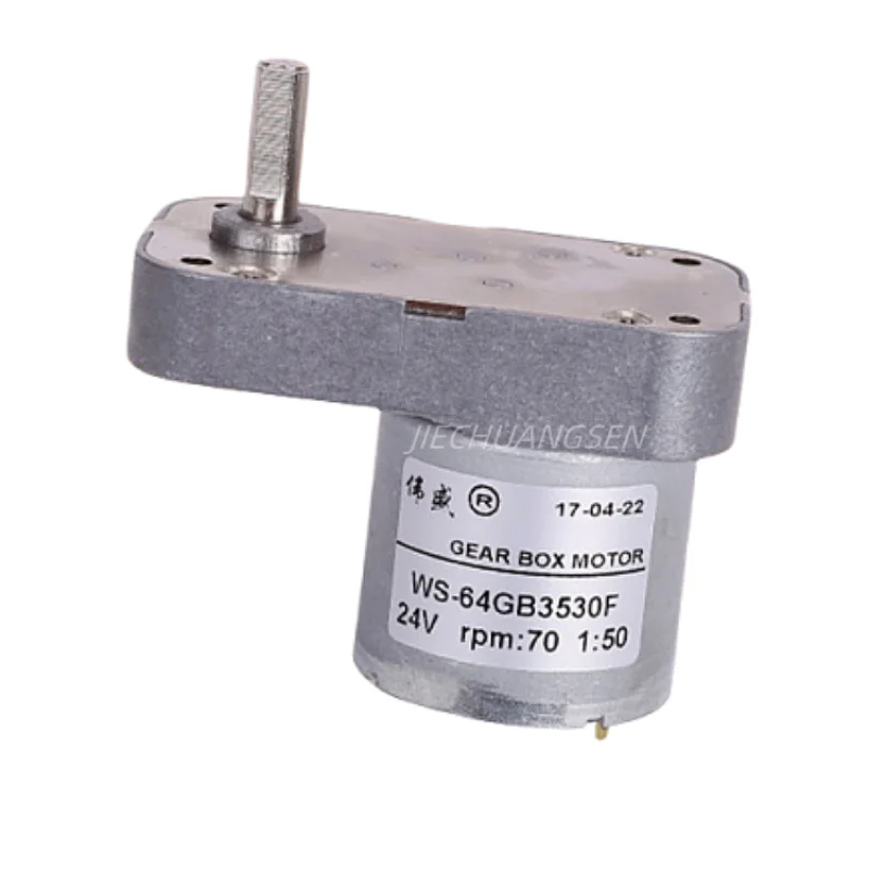 Metal 520 DC Gear Motor 12V 24V For Showing Stand Brush Low Speed Motor CW CCW Adjustable Speed Motor