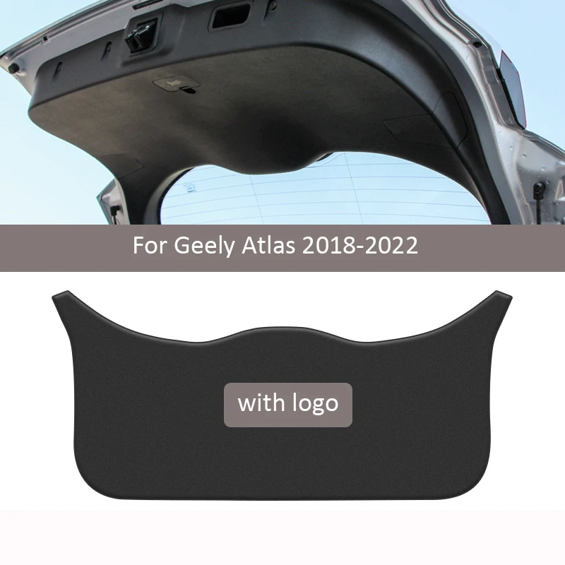 

Car Rear Trunk Tailgate Anti-Kick Protective Mat PU Leather Decoration Pad Anti-Dirty Cushion For Geely Atlas 2018 2019-2022