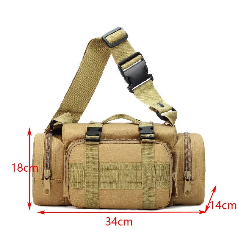 Imagem -05 - Bolsas de Viagem Crossbody de Grande Capacidade para Homens Oxford Messenger Bolsa Multi-função Tactical Chest Pack Shoulder Bolsa Alta Qualidade