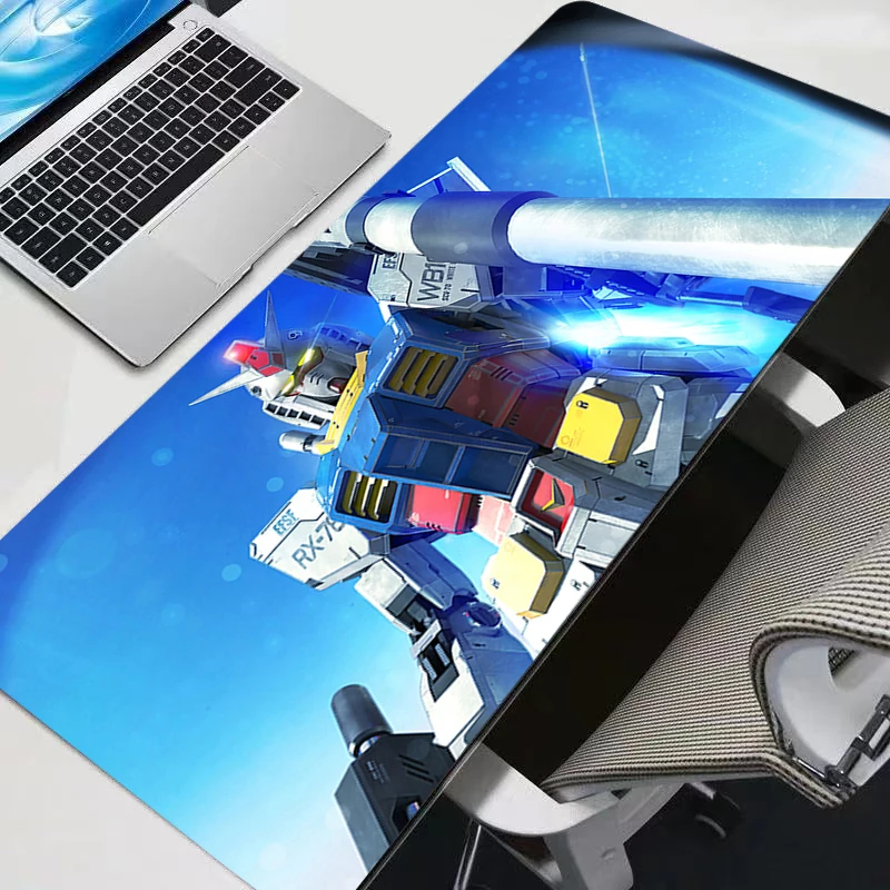 لوحة ماوس أنيمي غير قابلة للانزلاق حصيرة مكتبية ملحقات كمبيوتر شخصي لوحة ماوس Gundam ألعاب الألعاب لوحة مفاتيح ميكانيكية محارب