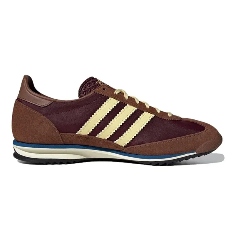 Adidas-Sapatos casuais versáteis masculinos e femininos, camurça de arroz integral versátil, antiderrapante, conforto, simples, conforto, SL 72 RS