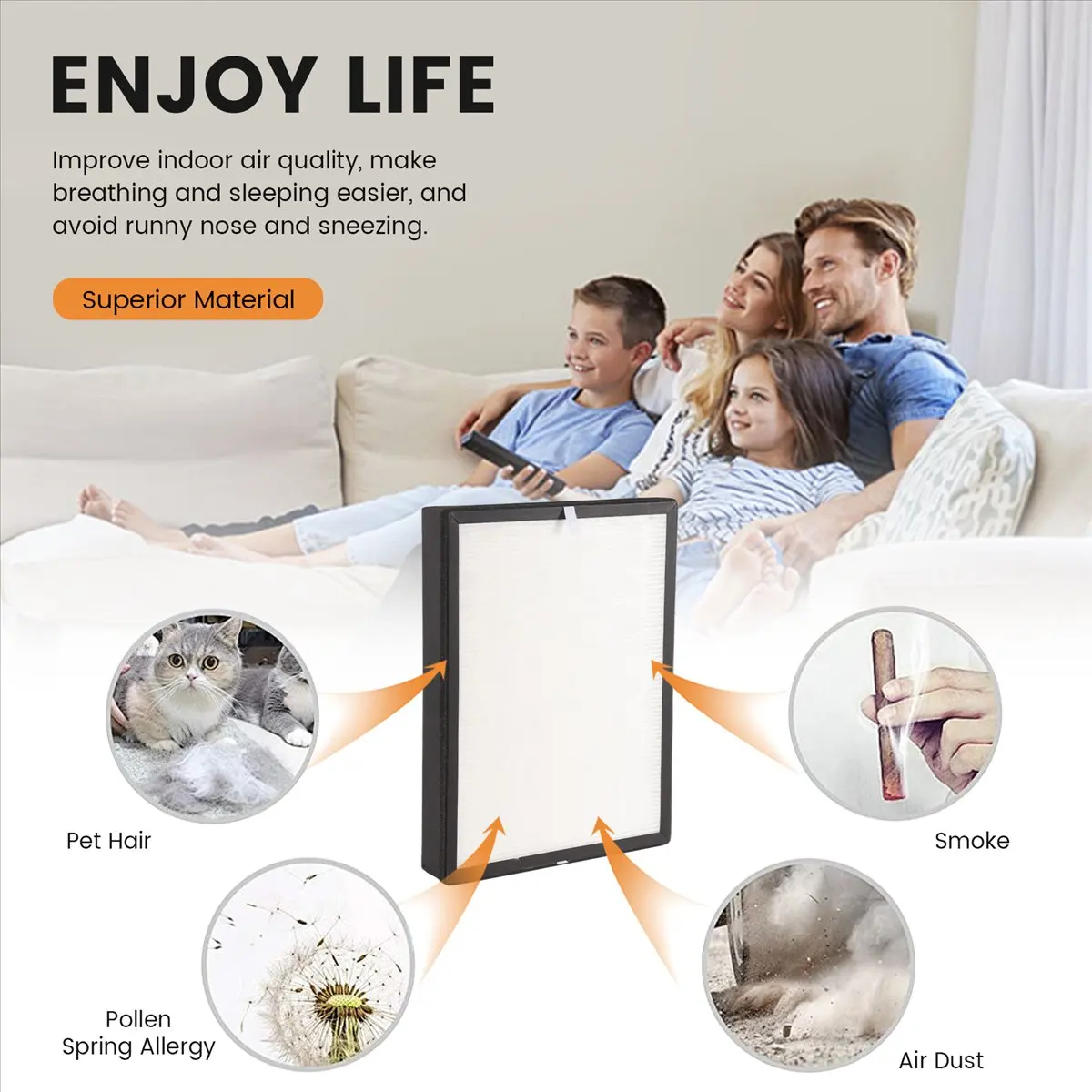 

Горячий сменный фильтр A504I, совместимый с очистителем воздуха серии 2000, 2000I, заменяет фильтр AC2889 AC2887 AC2882