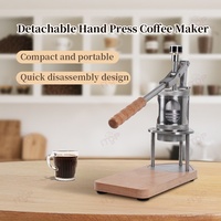 ITOP W1 Mini Hand Press Coffee Maker Detachable Outdoor Espresso Machine 1-16 Bar 51mm Brewing Head 80ml Cavity