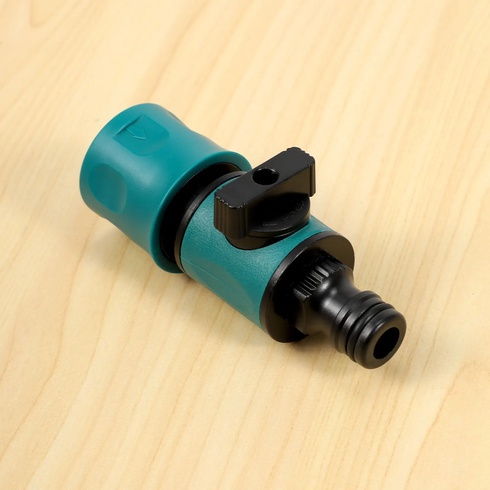 B03C-Plastic Valve With Quick Connector Agriculture Garden Watering Prolong Hose Irrigation Pipe Fittings Hose Adapter Switch 1
